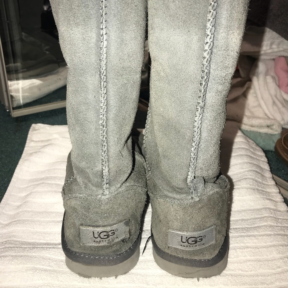 Gray Tall UGG BOOTS